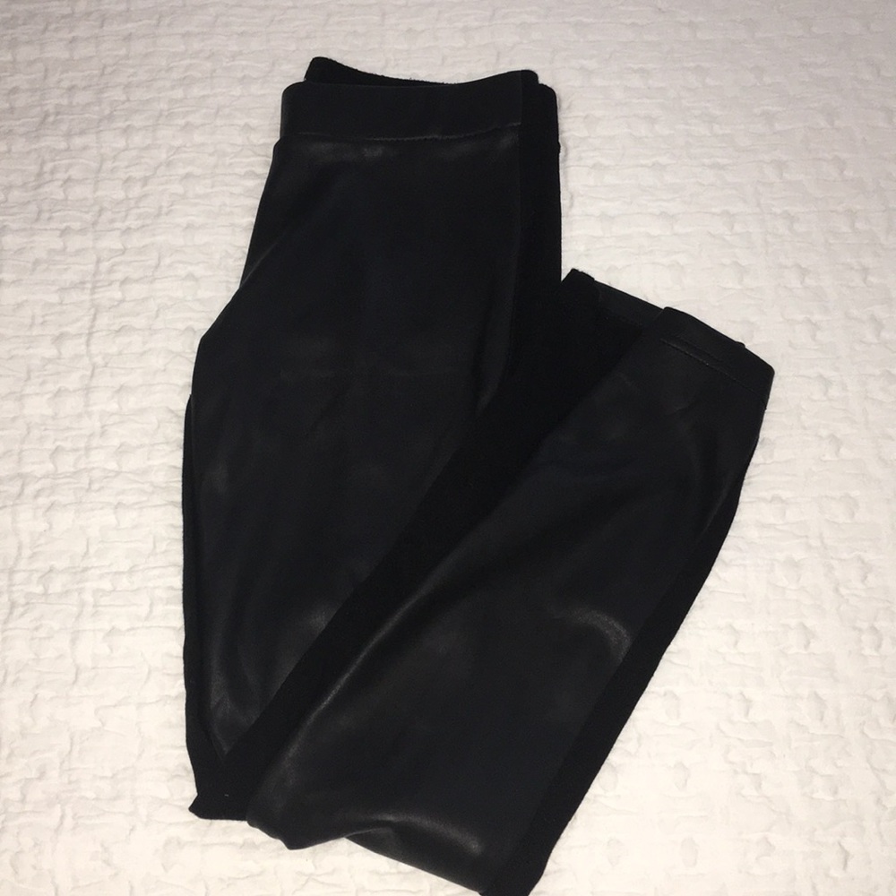 Pleather leggings